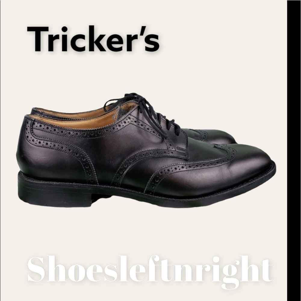 512 Tricker's Whitman Wingtip Derby Brogues UK 10/ U…